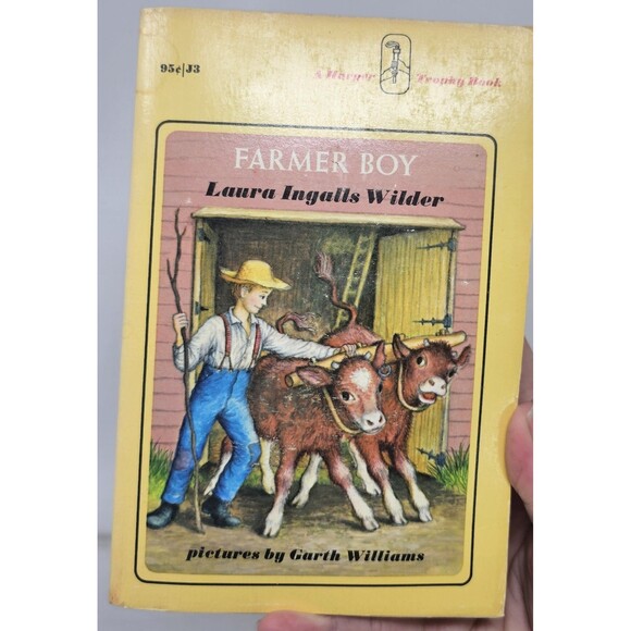 Vintage Lot (7) "Little House On The Prairie" Laura Ingalls Wilder Books (1971) - Picture 13 of 16